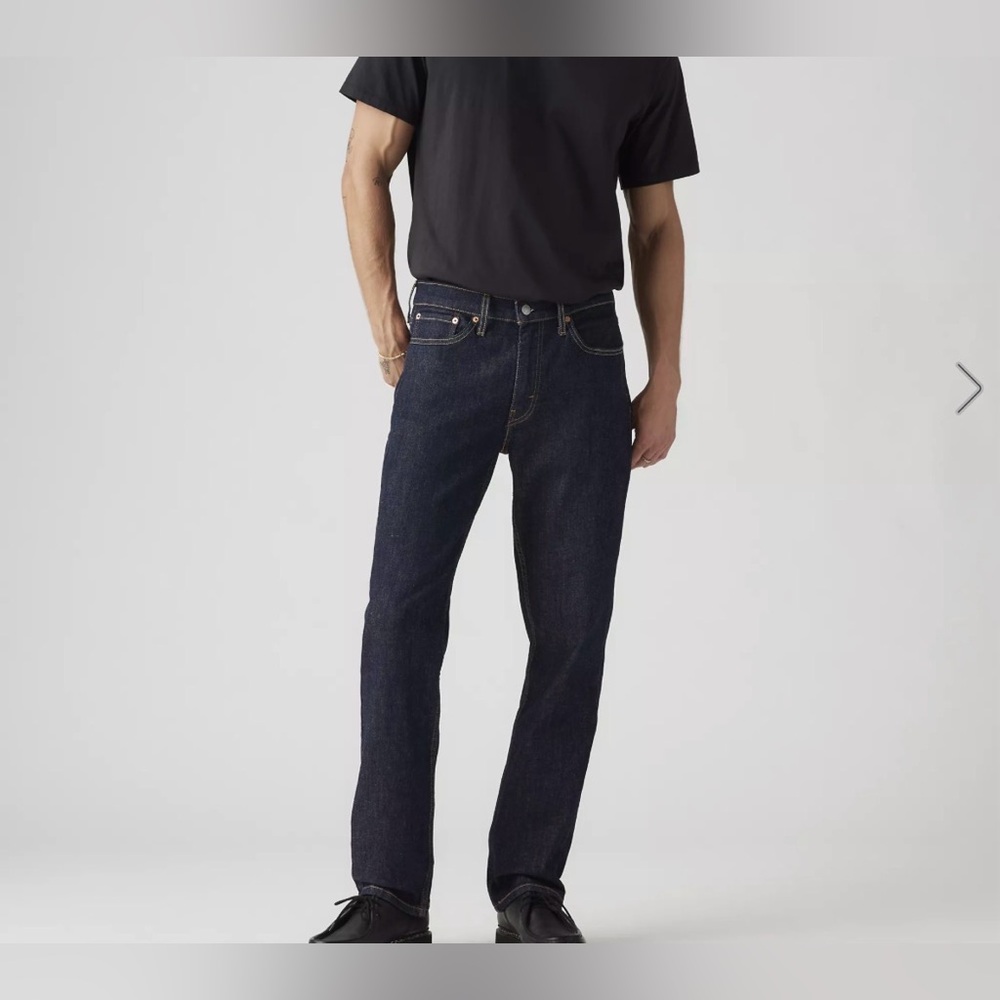 Levi’s 514 Straight Fit Dark Wash Stretch Jeans 30x30 NWT
